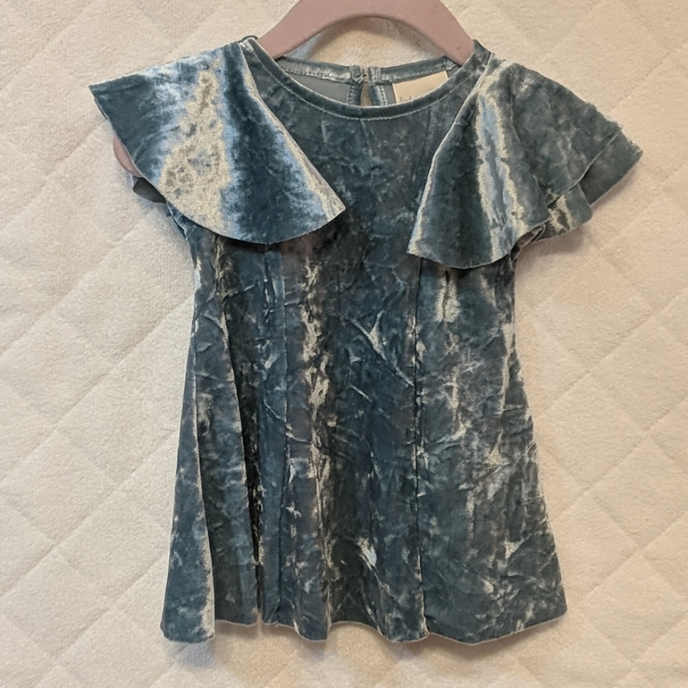 First Impressions crushed velvet dress for…